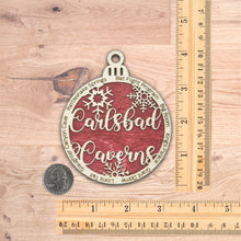 Load image into Gallery viewer, Carlsbad Caverns National Park Christmas Ornament - Round