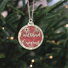 Load image into Gallery viewer, Carlsbad Caverns National Park Christmas Ornament - Round