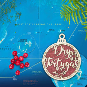 Dry Tortugas National Park Christmas Ornament - Round