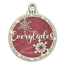 Load image into Gallery viewer, Everglades National Park Christmas Ornament - Round