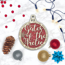 Load image into Gallery viewer, Gates of the Arctic National Park Christmas Ornament - Round