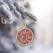 Load image into Gallery viewer, Gates of the Arctic National Park Christmas Ornament - Round