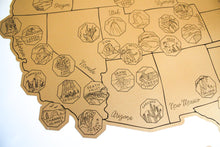 Load image into Gallery viewer, US National Parks Scratch Your Travels Map