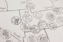 Load image into Gallery viewer, US National Parks Scratch Your Travels Map