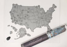 Load image into Gallery viewer, US National Parks Scratch Your Travels Map