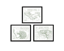 Load image into Gallery viewer, Joshua Tree National Park Map Hand-Drawn Print