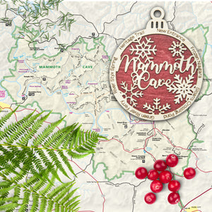 Mammoth Cave National Park Christmas Ornament - Round