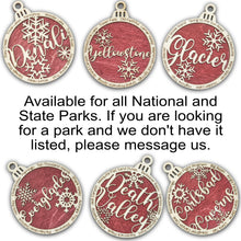 Load image into Gallery viewer, Indiana Dunes National Park Christmas Ornament - Round