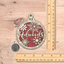 Load image into Gallery viewer, Redwood National Park Christmas Ornament - Round