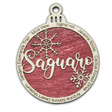 Load image into Gallery viewer, Saguaro National Park Christmas Ornament - Round