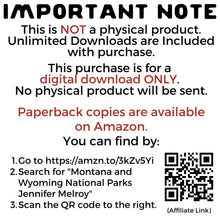 Load image into Gallery viewer, Mini  7-Day Montana and Wyoming National Parks Itinerary