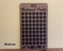 Load image into Gallery viewer, 63 National Park Checklist / US National Parks Bucket List Board / FREE SHIPPING / Track your parks adventure