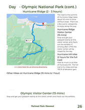 Load image into Gallery viewer, 7 Day Washington National Park Itinerary - Olympic, Mount Rainier, North Cascades