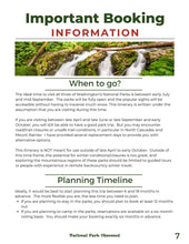 Load image into Gallery viewer, 7 Day Washington National Park Itinerary - Olympic, Mount Rainier, North Cascades