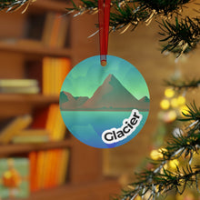 Load image into Gallery viewer, Glacier National Park Metal Ornament