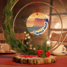 Load image into Gallery viewer, Capitol Reef National Park Metal Ornament