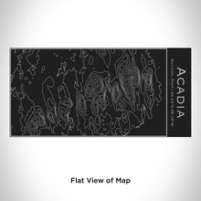 Load image into Gallery viewer, Acadia National Park Topographic Map Water Bottle