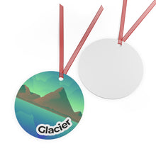 Load image into Gallery viewer, Glacier National Park Metal Ornament