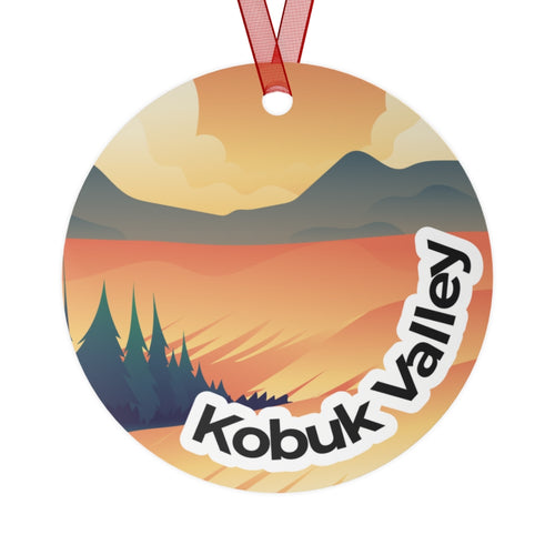 Kobuk Valley National Park Metal Ornament