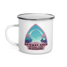 Load image into Gallery viewer, Gateway Arch National Park Enamel Mug