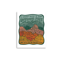 Load image into Gallery viewer, "National Parks are on my Bucket List" Poster