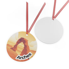 Load image into Gallery viewer, Arches National Park Metal Ornament