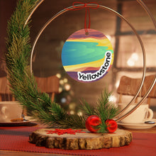 Load image into Gallery viewer, Yellowstone National Park Metal Ornament