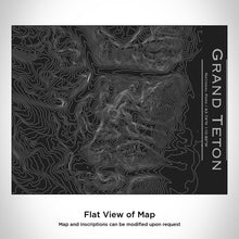 Load image into Gallery viewer, Grand Teton National Park Topographic Map Water Bottle