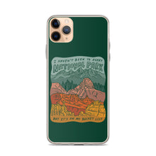 Load image into Gallery viewer, "National Parks are on my Bucket List" iPhone Case