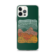 Load image into Gallery viewer, "National Parks are on my Bucket List" iPhone Case
