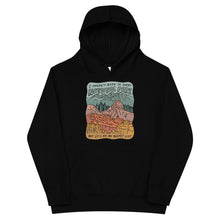 Load image into Gallery viewer, "National Parks are on my Bucket List" Kids fleece hoodie