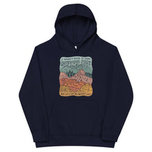 Load image into Gallery viewer, "National Parks are on my Bucket List" Kids fleece hoodie