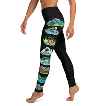 Load image into Gallery viewer, Alaska National Parks Yoga Leggings