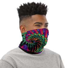 Load image into Gallery viewer, Prismatic Peacock Neck Gaiter