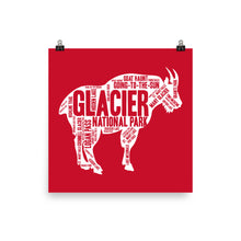 Load image into Gallery viewer, Glacier National Park Poster / Glacier National Park Print / National Park Travel Poster