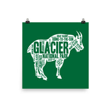 Load image into Gallery viewer, Glacier National Park Poster / Glacier National Park Print / National Park Travel Poster