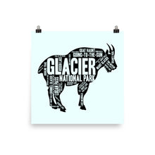 Load image into Gallery viewer, Glacier National Park Poster / Glacier National Park Print / National Park Travel Poster