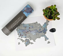 Load image into Gallery viewer, US National Parks Scratch Your Travels Map