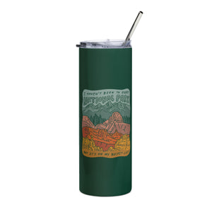 "National Parks are on my Bucket List" Stainless steel tumbler