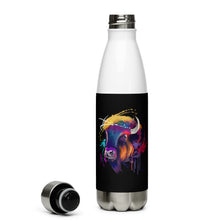 Load image into Gallery viewer, Bison Head Stainless Steel Water Bottle