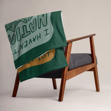 Load image into Gallery viewer, "National Parks are on my Bucket List" Throw Blanket