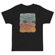 Load image into Gallery viewer, "National Parks are on my Bucket List" Toddler jersey t-shirt