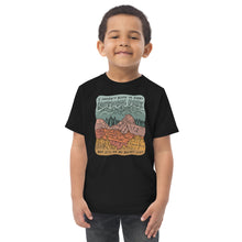 Load image into Gallery viewer, "National Parks are on my Bucket List" Toddler jersey t-shirt