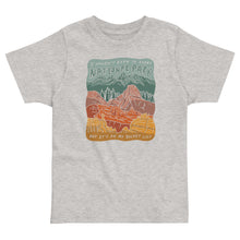 Load image into Gallery viewer, "National Parks are on my Bucket List" Toddler jersey t-shirt