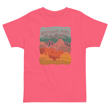 Load image into Gallery viewer, "National Parks are on my Bucket List" Toddler jersey t-shirt