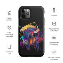 Load image into Gallery viewer, Bison Head Tough iPhone case