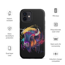 Load image into Gallery viewer, Bison Head Tough iPhone case