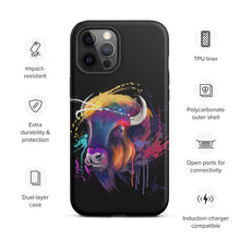 Load image into Gallery viewer, Bison Head Tough iPhone case