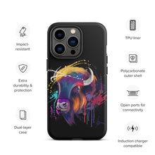Load image into Gallery viewer, Bison Head Tough iPhone case