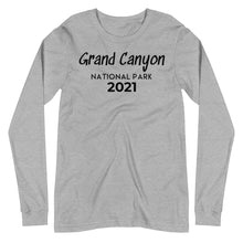 Load image into Gallery viewer, Grand Canyon with customizable year Long Sleeve Shirt